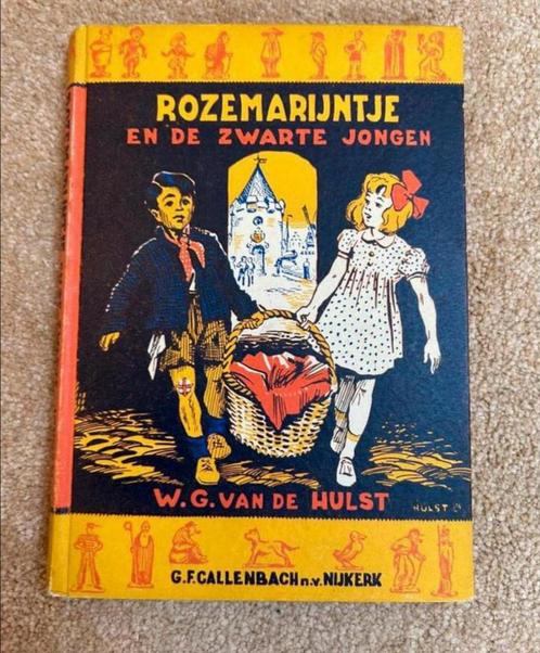 Te Koop: WG vd Hulst “Rozemarijntje en de zwarte jongen, Antiek en Kunst, Antiek | Boeken en Bijbels, Ophalen of Verzenden