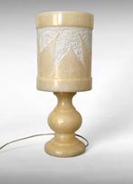 Vintage Albasten Tafellamp - Jaren 70, Huis en Inrichting, Ophalen of Verzenden, Gebruikt, Overige materialen, Minder dan 100 cm