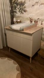 Quax commode Flow in ‘clay and oak’ met bladvergroter, Ophalen, 50 tot 70 cm, 90 tot 105 cm, 100 cm of meer