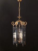 Oude sierlijke lantaarn met 3 lichtpunten., Ophalen, Gebruikt, 75 cm of meer