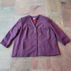 Vintage paarse blazer Lucinda maat 54, Paars, Maat 46/48 (XL) of groter, Ophalen of Verzenden, Vintage