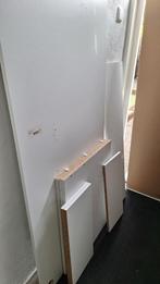 Gratis af te halen: spaanplaten/meubelpanelen wit,, Ophalen, Gebruikt, Overige materialen, Minder dan 20 mm