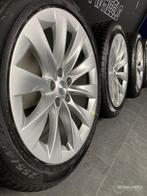 20” originele Tesla Model X velgen winterbanden NIEUW 5x120, Gebruikt, 255 mm, Banden en Velgen, Personenwagen