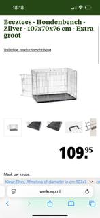 Beeztees XL hondenbench, Dieren en Toebehoren, Hondenhokken, Ophalen, Zo goed als nieuw, 75 tot 110 cm, Minder dan 65 cm