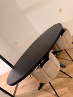 Ovale eettafel 210 cm, Huis en Inrichting, Tafels | Eettafels, Ophalen, Overige materialen, Gebruikt, 100 tot 150 cm