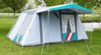 Retro Bungalowtent DWS de Wit, Caravans en Kamperen, Ophalen, Gebruikt, Tot en met 4