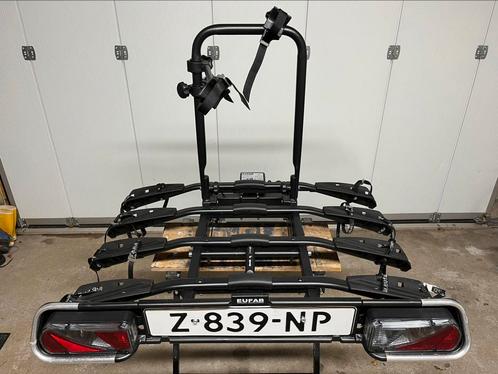 Fietsendrager Eufab Amber4.  !!4 fietsen!!, Auto diversen, Fietsendragers, Zo goed als nieuw, Trekhaakdrager, 3 fietsen of meer