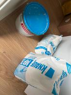 Knauf Finishpasta & MP75 Gips, Ophalen, Gebruikt, Wit, Verf