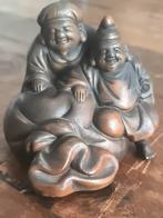 Antiek keramiek bizen ware Daikokuten &Ebisu Japan, Ophalen of Verzenden
