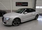 Audi A5 Cabriolet 1.8 TFSI Pro Line S 2x S Line Zwart Leer N, Voorwielaandrijving, Gebruikt, Cabriolet, 4 stoelen