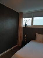 Inbetween gordijn Zand Kwantum 242 cm lang, Crème, 200 cm of meer, Ophalen of Verzenden, Zo goed als nieuw