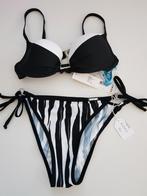 Nieuwe Sapph zwart/wit bikini maat 70C/M, Nieuw, Bikini, Ophalen of Verzenden, Zwart