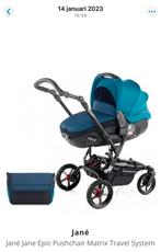 Janè kinderwagencombinatie, Gebruikt, Combiwagen, Verstelbare duwstang, Ophalen