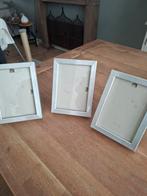 3 Zilverkleurige Ikea Fotolijsten 13x18, Ophalen of Verzenden