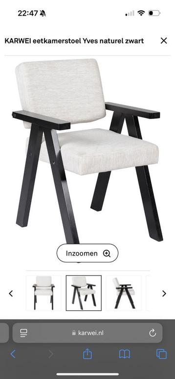 Eetkamer stoelen 4x