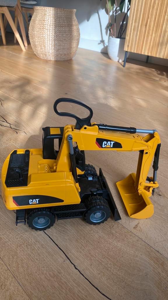 Bruder Caterpillar graafmachine, Kinderen en Baby's, Speelgoed | Speelgoedvoertuigen, Zo goed als nieuw, Ophalen of Verzenden