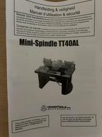 Freestafel minispindle tt40al, Ophalen of Verzenden, Nieuw, Bovenfrees