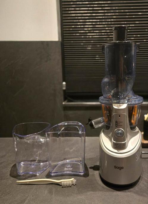 Sage The Big Squeeze | Slechts 2x gebruikt | slowjuicer, Witgoed en Apparatuur, Juicers, Zo goed als nieuw, Slowjuicer, Elektrisch
