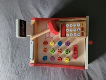Houten kassa. beschikbaar voor biedingen