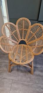 Xenos Kuipstoel Lotus - Rotan - Naturel, Bruin, Ophalen of Verzenden, Zo goed als nieuw, Eén