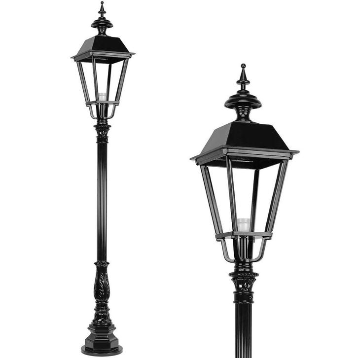 Tuinlantaarn Hoog Borgharen XL - 235 cm, Antiek en Kunst, Antiek | Lampen, Ophalen of Verzenden