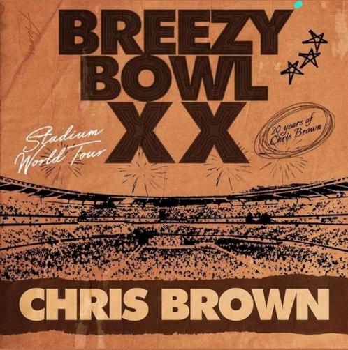 Chris brown 8 juni  Breezy Bowl XX Tour Amsterdam vak 119, Tickets en Kaartjes, Evenementen en Festivals, Eén persoon