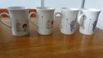 4 Koffiemokken Van Douwe Egberts Van Aardewerk., Huis en Inrichting, Keuken | Servies, Ophalen of Verzenden, Zo goed als nieuw