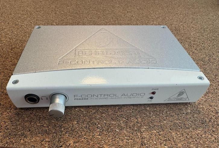 Behringer F control audio FCA202, Audio, Tv en Foto, Professionele Audio-, Tv- en Video-apparatuur, Zo goed als nieuw, Audio, Ophalen of Verzenden