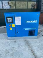 Grassair schroefcompressor, Doe-het-zelf en Verbouw, Compressors, 100 liter of meer, Ophalen, Zo goed als nieuw, 800 liter/min of meer
