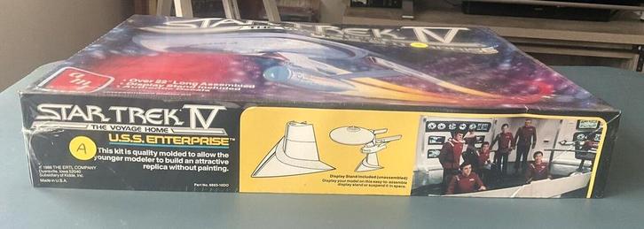 Star Trek IV U.S.S. Enterprise Model, Verzamelen, Star Wars, Zo goed als nieuw, Overige typen, Ophalen of Verzenden