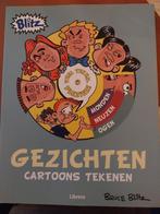 Gezichten Cartoons Tekenen - Bruce Blitz, Gelezen, Bruce Blitz, Ophalen of Verzenden, Tekenen en Schilderen