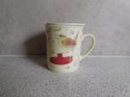 Mok 9,5x7,5 cm. Winterkoninkje Zeef  MB Vivara, Ophalen of Verzenden, Zo goed als nieuw, Overige stijlen, Kop(pen) en/of Schotel(s)