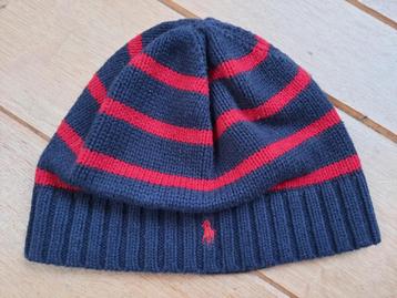Polo by Ralph Lauren muts blauw rood streep maat OS beschikbaar voor biedingen