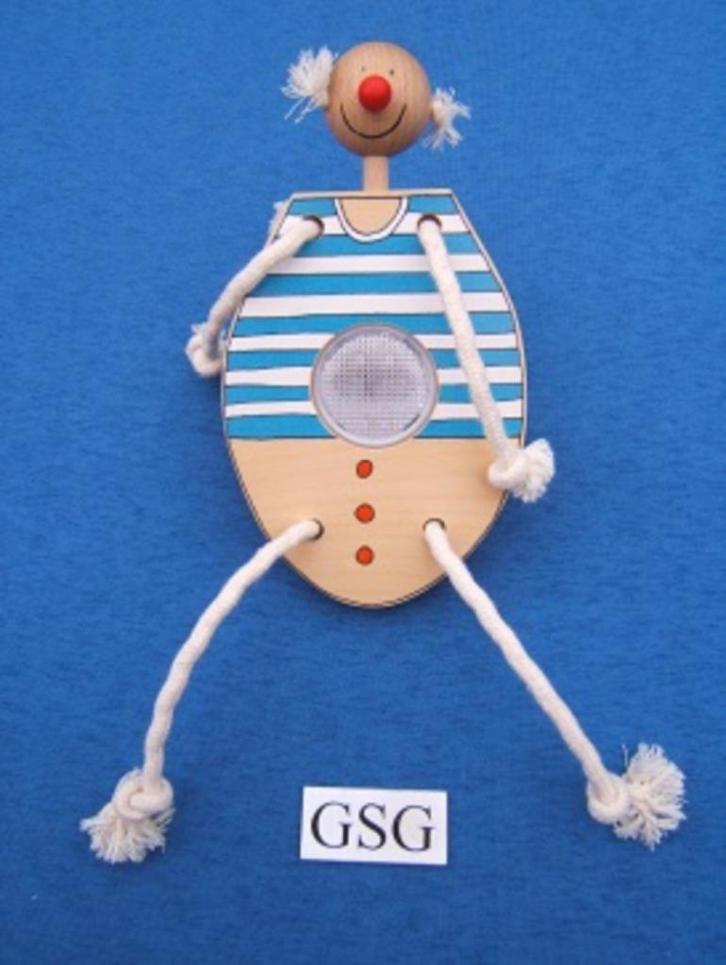 Nachtlamp clown nr. 10130-02, Kinderen en Baby's, Kinderkamer | Inrichting en Decoratie, Zo goed als nieuw, Wanddecoratie, Ophalen