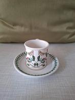 Vintage Portmeirion Botanic Garden kop en schotel, Antiek en Kunst, Ophalen of Verzenden
