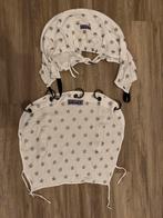 Dooky hoody zonnekap en zonnescherm wit/zilver ster, Ophalen of Verzenden, Gebruikt