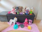 20 knuffels beertjes eenhoorns hatchimal zeemeermin deken, Ophalen of Verzenden, Zo goed als nieuw, Overige typen