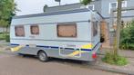 DETHLEFFS Caravan 450 DB Frans-bed mover Isabella Thule luif, Caravans en Kamperen, Caravans, Schokbreker, 750 - 1000 kg, Particulier