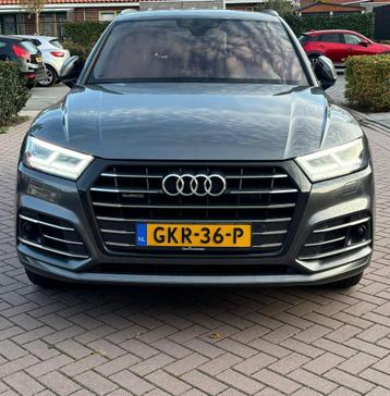 Audi Q5 55 Tfsi e Quattro 367pk S Tronic 2020 Daytona Grijs beschikbaar voor biedingen