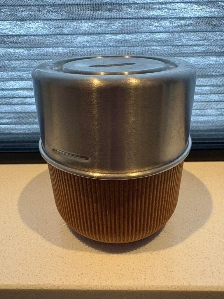 Black+Blum glazen lunchbox 450 ml, Ophalen of Verzenden, Zo goed als nieuw, Overige typen