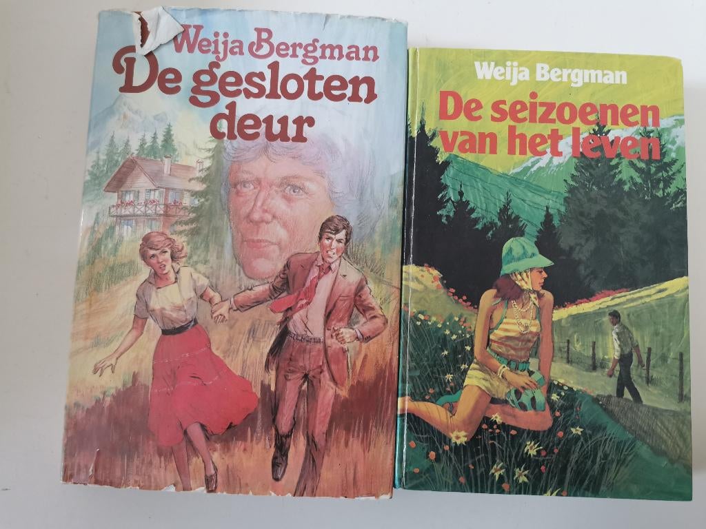 281... 2 x Weija Bergman, Boeken, Romans, Ophalen of Verzenden