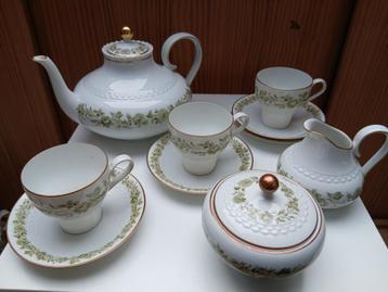 Theeservies Hutschenreuther Tirschenreuth  1838 beschikbaar voor biedingen