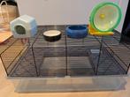 Hamster kooi, Dieren en Toebehoren, Knaagdieren en Konijnen | Hokken en Kooien, Kooi, Gebruikt, Minder dan 75 cm, Hamster