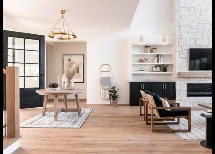 WEEKAANBIEDING! EIKEN VLOER, MULTIVLOER RUSTIEK GEOLIED, Huis en Inrichting, Stoffering | Vloerbedekking, Nieuw, Ophalen