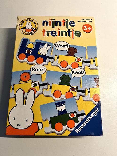 Nijntje Treintje (soort domino), Kinderen en Baby's, Speelgoed | Educatief en Creatief, Zo goed als nieuw, Bouwen, Puzzelen, Ontdekken