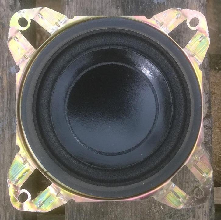 Luidspreker 3 inch 100 Watt Philips - Easttech, Audio, Tv en Foto, Luidsprekers, Zo goed als nieuw, Front, Rear of Stereo speakers