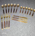 Rosewood & Bronze ... Franse set, Antiek en Kunst, Antiek | Bestek, Ophalen of Verzenden