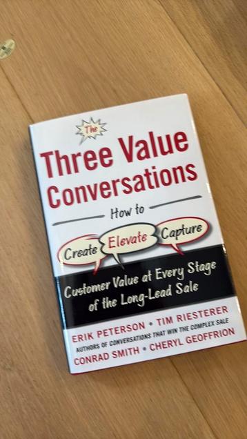 Three value conversations beschikbaar voor biedingen