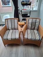 2 Rietstoeltjes (lloyd loom) in uitstekende staat, Ophalen of Verzenden