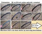 Fiets achter- en voorwielen 26- en 28-inch, gebruikt + band, Gebruikt, Algemeen, Ophalen, Overige merken